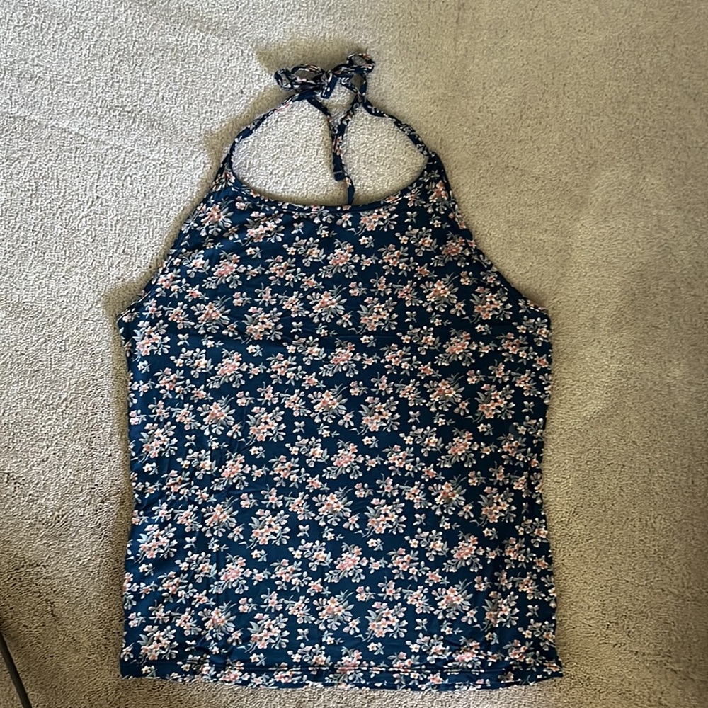 Floral Halter Top